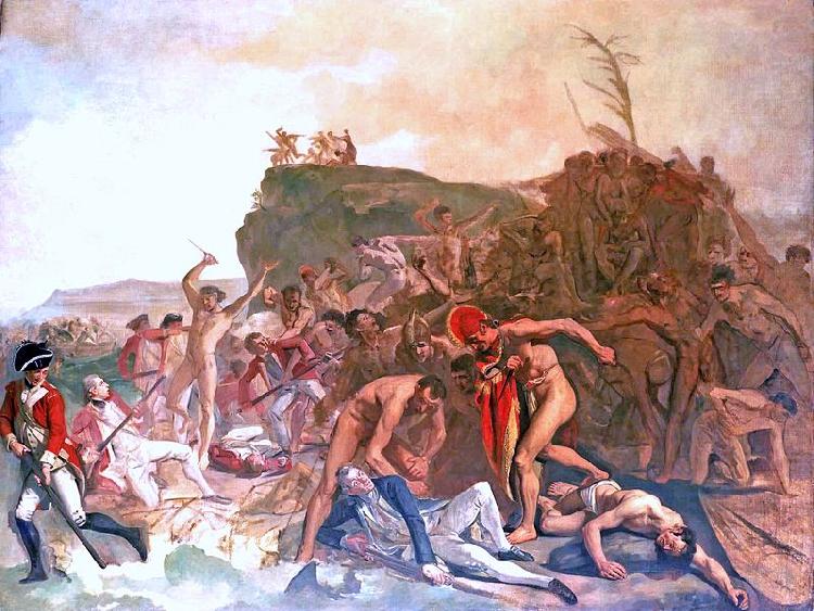 Death of Captain Cook, Johann Zoffany